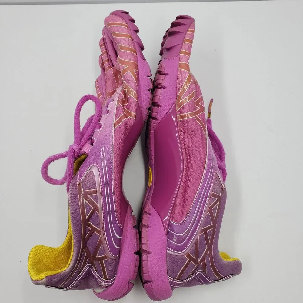 Vibram FiveFingers Shoes Womens 40 US 8.5 9 Pink Purple Minimalist Barefoot Run